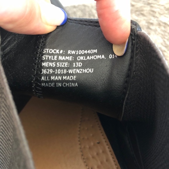 Robert Wayne Oklahoma Chelsea Boot size 13 pull on - Picture 6 of 9